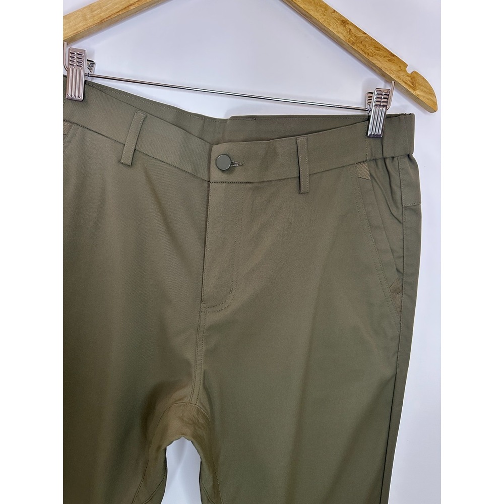Jack Archer Jetsetter Tech Pants 34 x 30 Olive Green Travel Performance Stretch - Picture 6 of 11